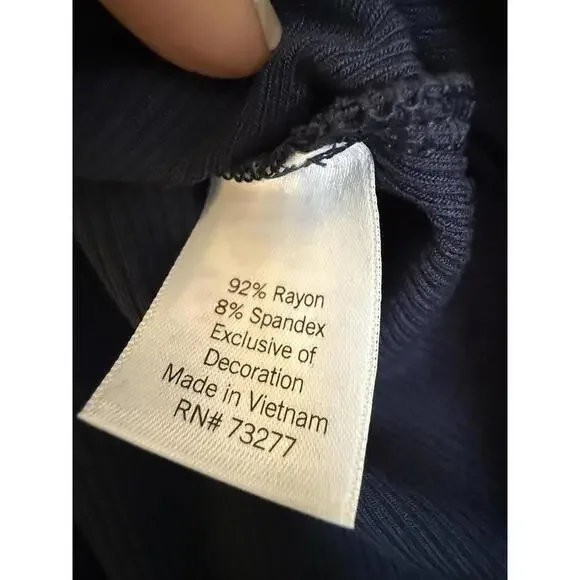 Lauren Conrad Blue Bodysuit XL NWT - Picture 4 of 7